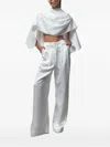 Cayet Debora Asymmetric Cape In White