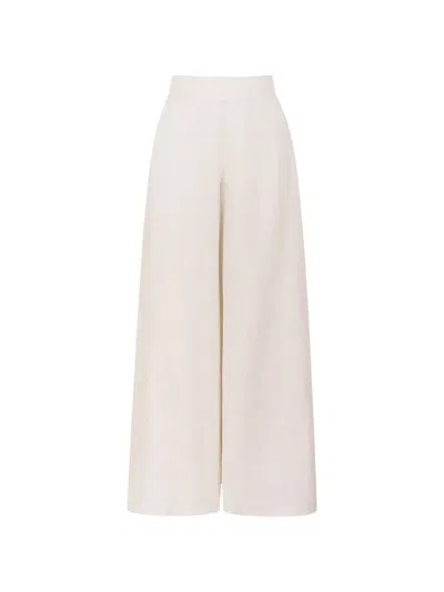 Cayet Mafalda Palazzo Pants In White