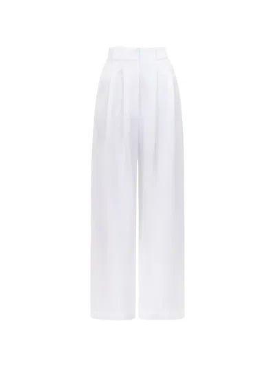 Cayet Nina Pleated Trousers In White