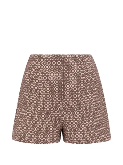 Cayet Rose Mini Shorts In Multi
