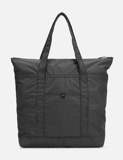 Cayl Grid Tote ( Grid) In Gray