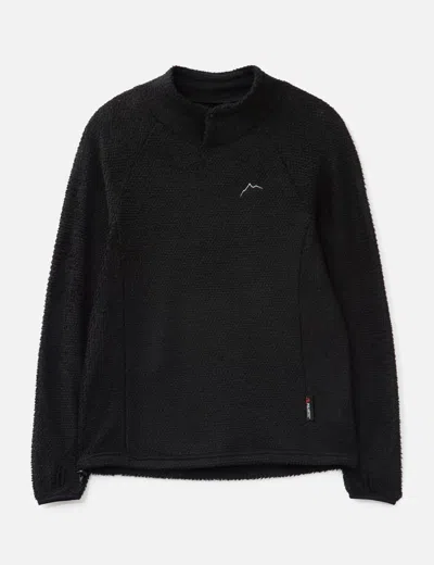 Cayl Snap Alpha Pullover In Black