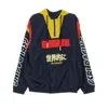 Cayler-sons Crt Windbreaker Men's Removable Windbreaker In Navy/yellow