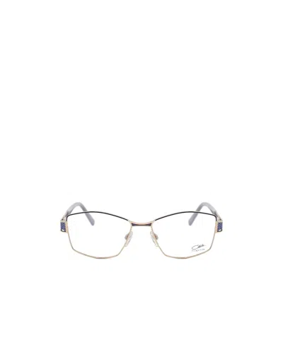 Cazal 1245 Geometric-frame Glasses In Multi