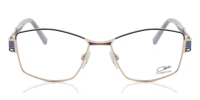 Cazal 1245 Women's Glasses, Gold, Size 54 In Multi