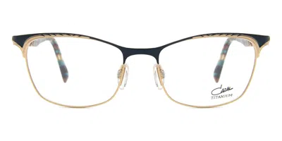 Cazal 1287 Men's Glasses, Green, Size 54 In Gold
