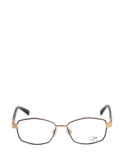 Cazal 1292 Geometric-frame Glasses In Gold
