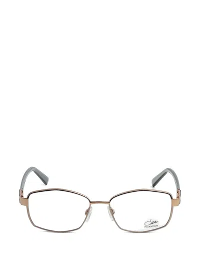 Cazal 1292 Geometric-frame Glasses In Silver