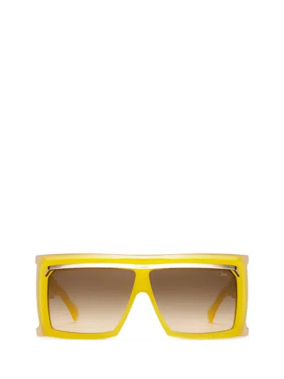 Cazal 300 Yellow - Gold Sunglasses In 003