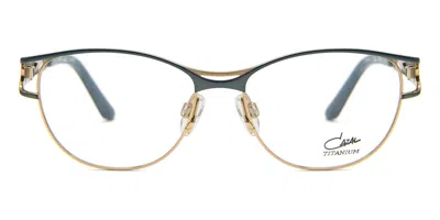 Cazal 4305 Men's Glasses, Green, Size 51 In Gold