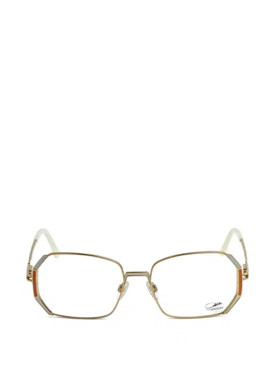Cazal 4312 Geometric-frame Glasses In Gold