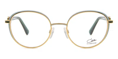 Cazal 4316 Men's Glasses, Green, Size 50 In Gold