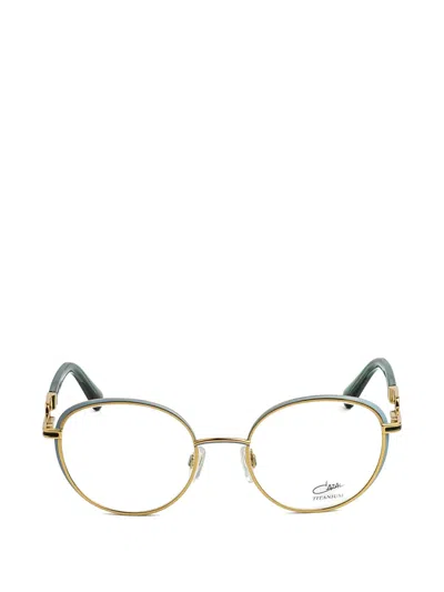 Cazal 4316 Round-frame Glasses In Gold