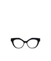 Cazal 5000 Cat-eye Frame Glasses In Black