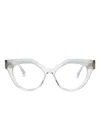 Cazal 5000 Cat-eye Frame Glasses In Neutrals