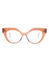 Cazal 5000 Cat-eye Glasses In 褐色