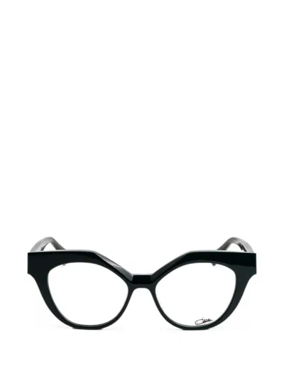 Cazal 5000 Geometric-frame Glasses In Green