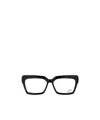 Cazal 5002 Square-frame Glasses In Black