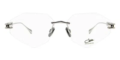 Cazal 5017 003 Women's Glasses Silver Size 58 - Free Lenses - Blue Light Block Available In Metallic