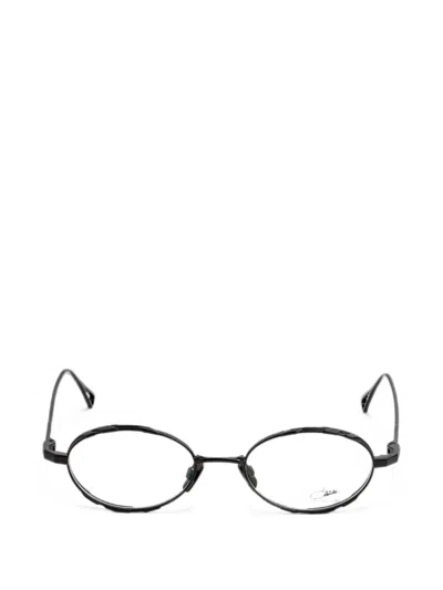 Cazal 5024 Oval-frame Glasses In Black