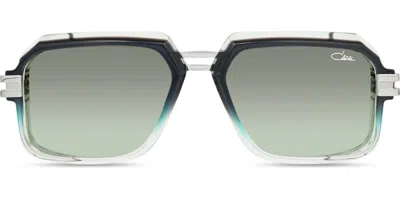 Cazal 6004/3 018 Men's Sunglasses  Size 56 In Green