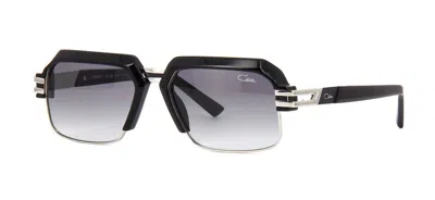 Pre-owned Cazal 6020/3 Black Silver/grey Shaded (002) Sunglasses