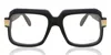 Cazal Square Frame Glasses - Black In Black