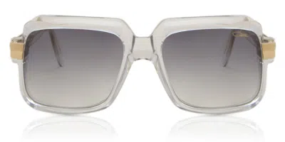 Cazal 607/3/v 065 Men's Sunglasses Clear Size 56 In Transparent
