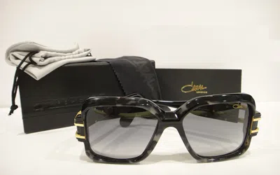 Pre-owned Cazal 623/3 Sunglasses 623 Color 090 Black Marble Gold Authentic In Grey Gradient