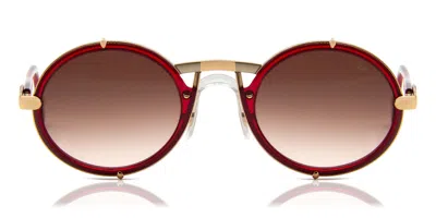 Cazal 644 010 Men's Sunglasses Red Size 53