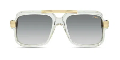 Cazal 663/3 065 Men's Sunglasses Clear Size 56 In Transparent