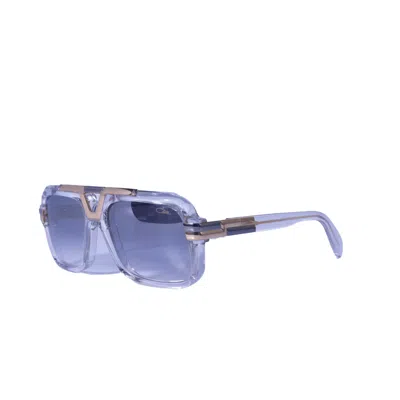 Pre-owned Cazal 664/3-003 Crystal In Gray