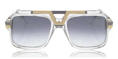 Cazal 664/3 003 Men's Sunglasses Clear Size 56 In Transparent