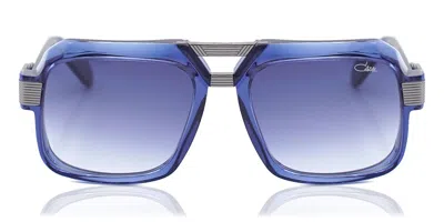 Cazal 669 002 Men's Sunglasses Blue Size 56