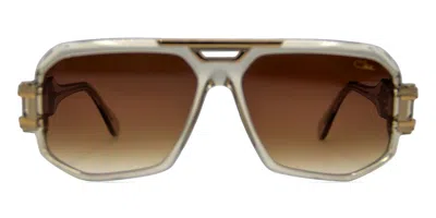 Cazal 675 004 Men's Sunglasses Brown Size 60 In Gray