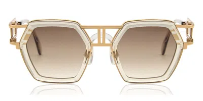 Cazal 677 003 Men's Sunglasses White Size 46