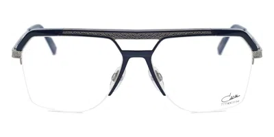 Cazal 7086 Men's Glasses, Blue, Size 60 In Silver