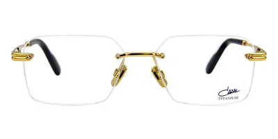 Cazal 7116 001 Men's Glasses Gold Size 56 - Free Lenses - Blue Light Block Available