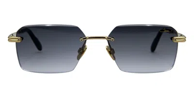 Cazal 7116/3 001 Men's Sunglasses Gold Size 56 In Multi