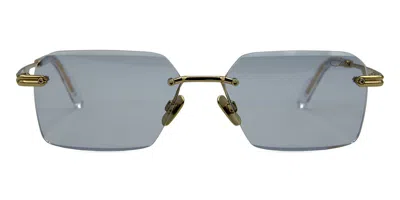 Cazal 7116/3 002 Men's Sunglasses Gold Size 56 In Multi