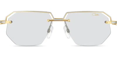 Cazal 7117/3 003 Men's Sunglasses  Size 54 In Gold