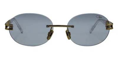 Cazal 7118/3 003 Men's Sunglasses Gold Size 56