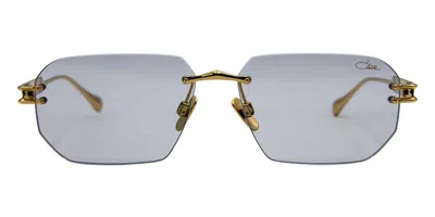 Cazal 7121/3 002 Men's Sunglasses Gold Size 57