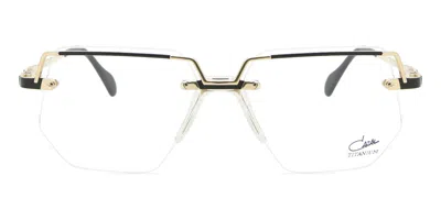 Cazal 742 Men's Glasses, Gold, Size 59 In Multi
