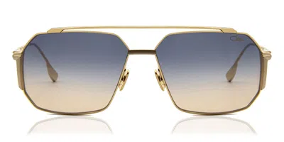 Cazal 755 002 Men's Sunglasses Gold Size 63