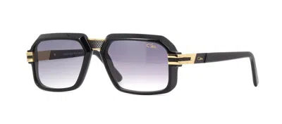 Pre-owned Cazal 8039 Black Gold/grey Shaded (001) Sunglasses