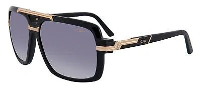 Pre-owned Cazal 8042-001 Black-gold