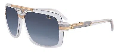 Pre-owned Cazal 8042-003 Crystal-bicolour In Gray