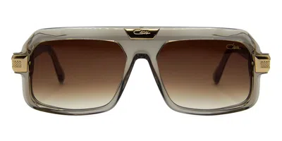 Cazal 8051 002 Men's Sunglasses Brown Size 57 In Gray