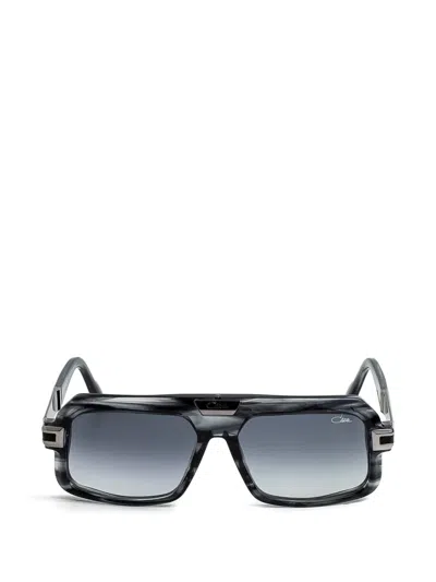 Cazal 8051 Square-frame Sunglasses In Gray